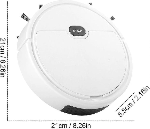 Automatic Robot Vacuum Cleaner, Robot Vacuum For Tile Floors, 3-in-1 Robot Vacuum Cleaner, Vacuum